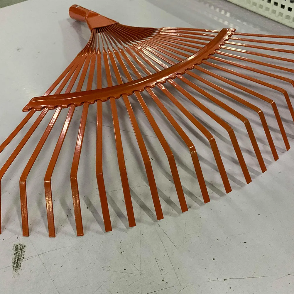 

Садовые грабли с 22 зубьями, прочная конструкция для длительного использования на газонах, в садах и на открытых площадках, случайный цвет