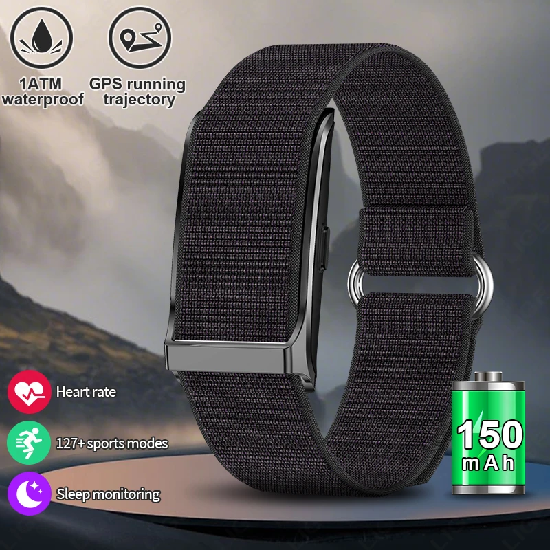 LIGE No Screen Smart Watch Men's Sports Outdoors Fitness Heart Rate ...