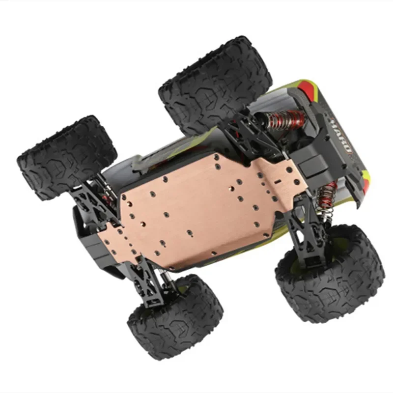 60KM/H Desert Racing Large Remote Control Car 150M 4WD Alloy Gear Hydraulic Shock Absorber LED Double Night Light RC Car Truck