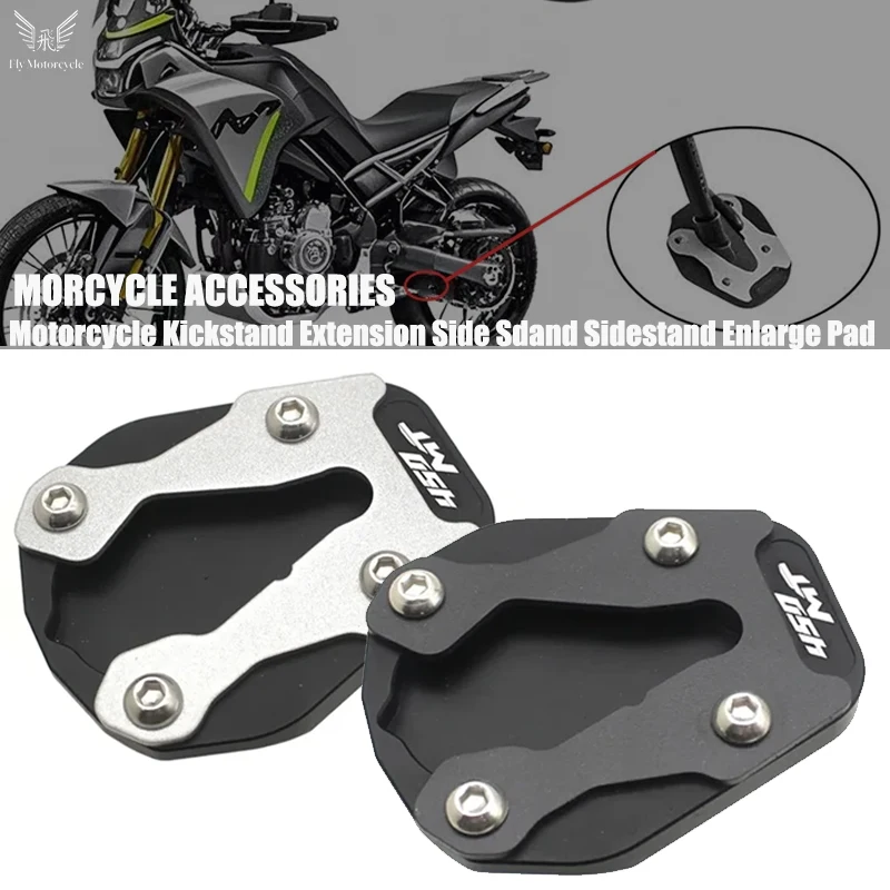 

For CFMOTO 450MT MT450 CF 450 MT 2024 2025 CF MOTO Motorcycles Accessorie Foot Side Stand Enlarger Plate Pad Kickstand Extension