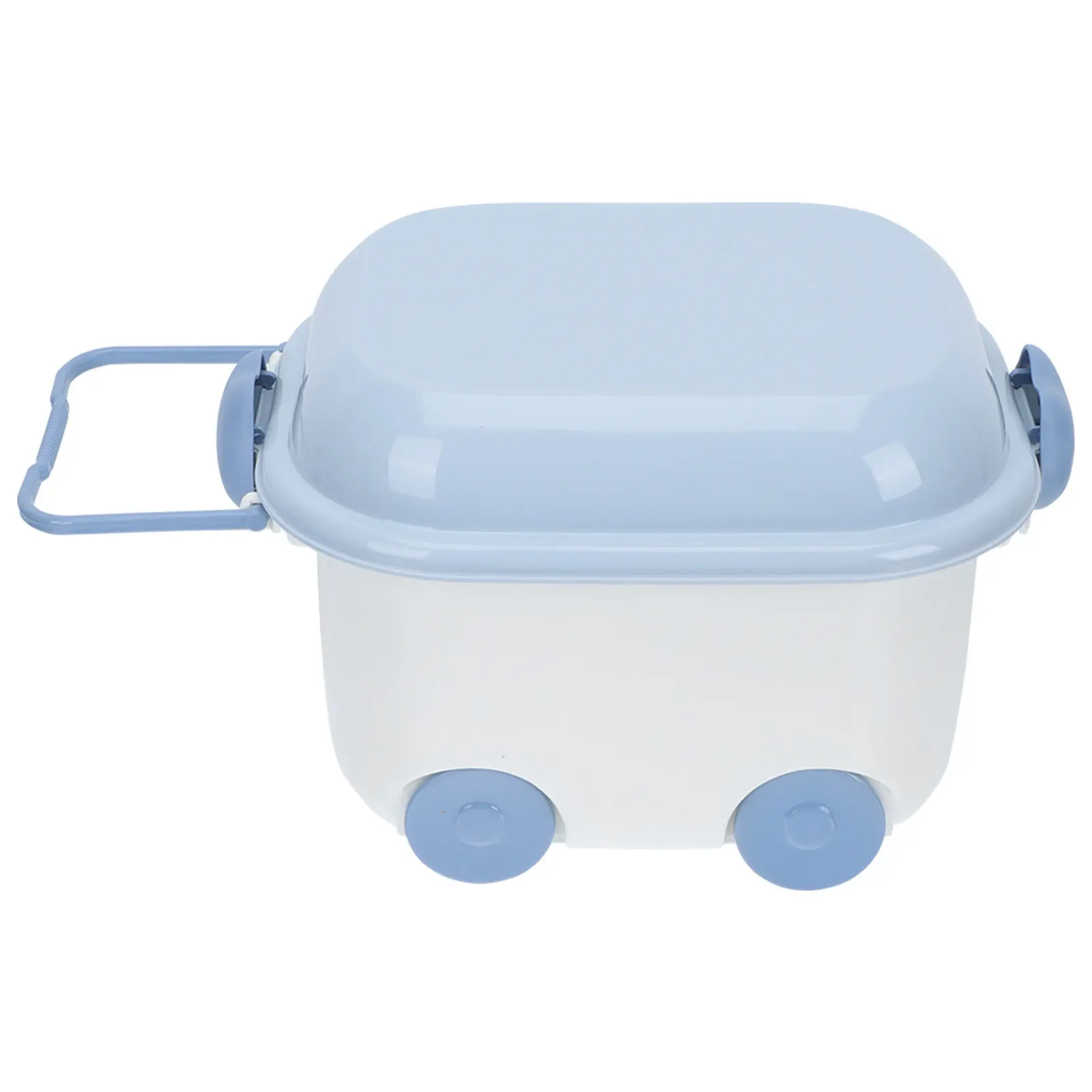 Multi-Functional PP Storage Box with Lid Wheel Portable Household Organizer Clothes Sundries Container Storage Holder