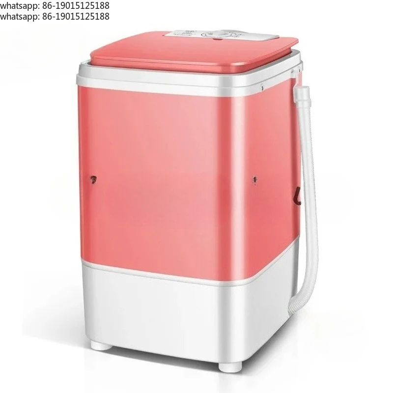 Factory direct sales of single bucket small semi-automatic bath integrated children's mini washing machine