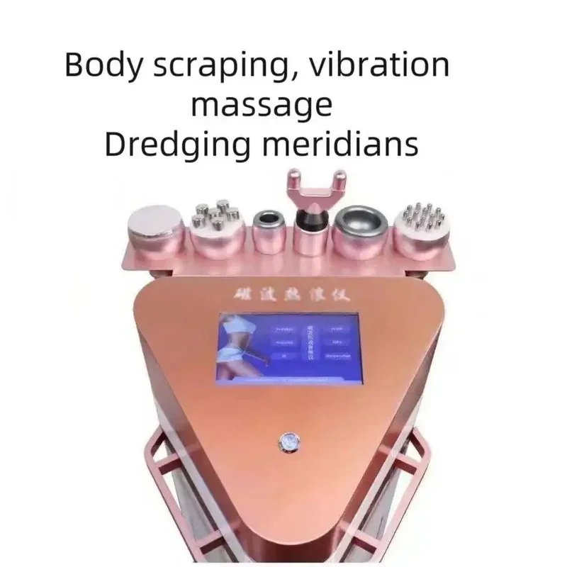 6-in-1 80Khz Cavitation Vacuum Slimming System Face Lifting Cellulite Reduction Body Massage Fat Burning Machine for Beauty Ther