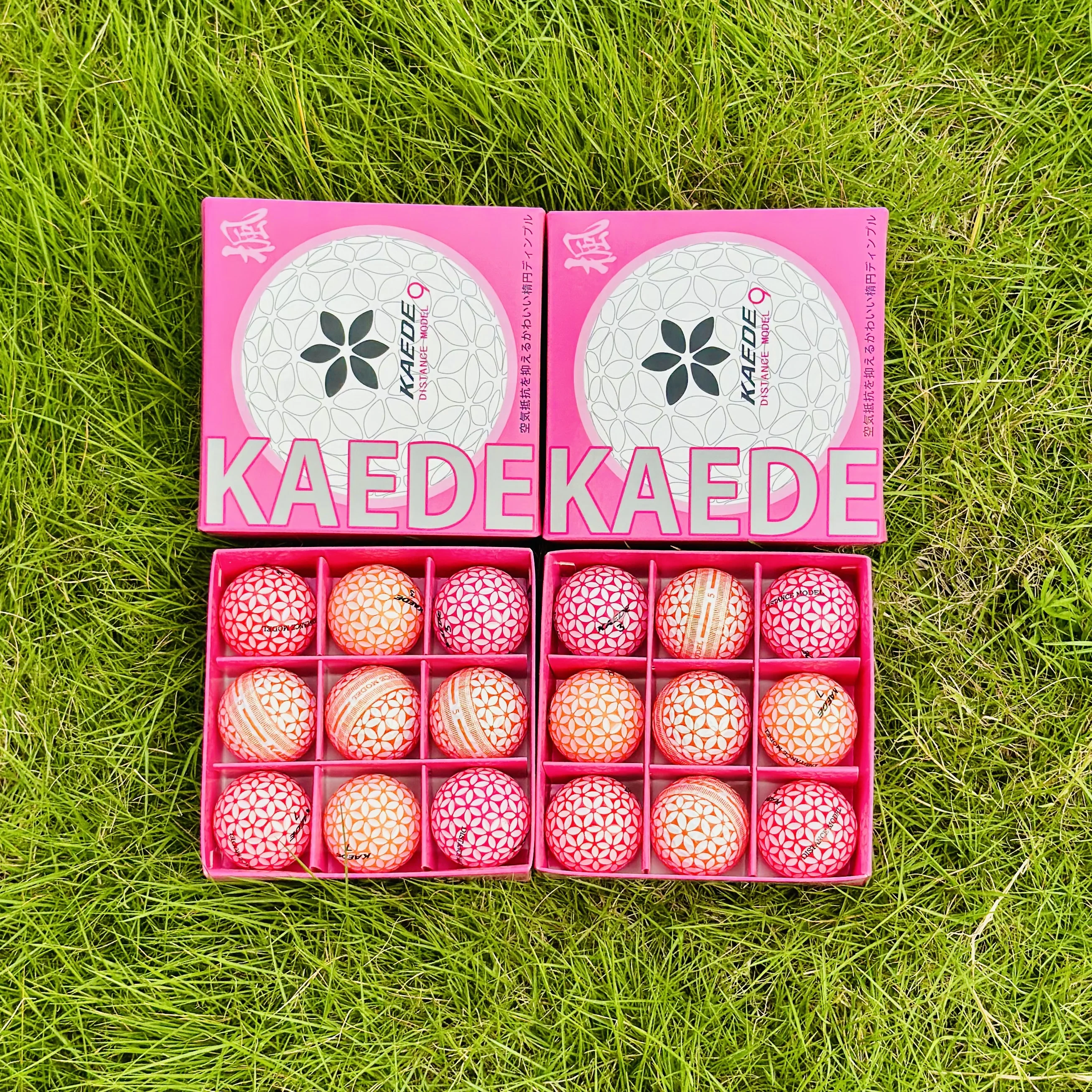 楓桜ゴルフ ダブルデッカー 長距離 レディースゴルフ 桜の花びら風洞設計で風抵抗を軽減