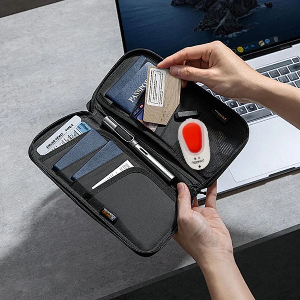 Clear Stamping Mini Fingerprint Ink Pad Quick-dry for Notary Pocket Finger Signature Inkpad Finger Printing DIY Crafts