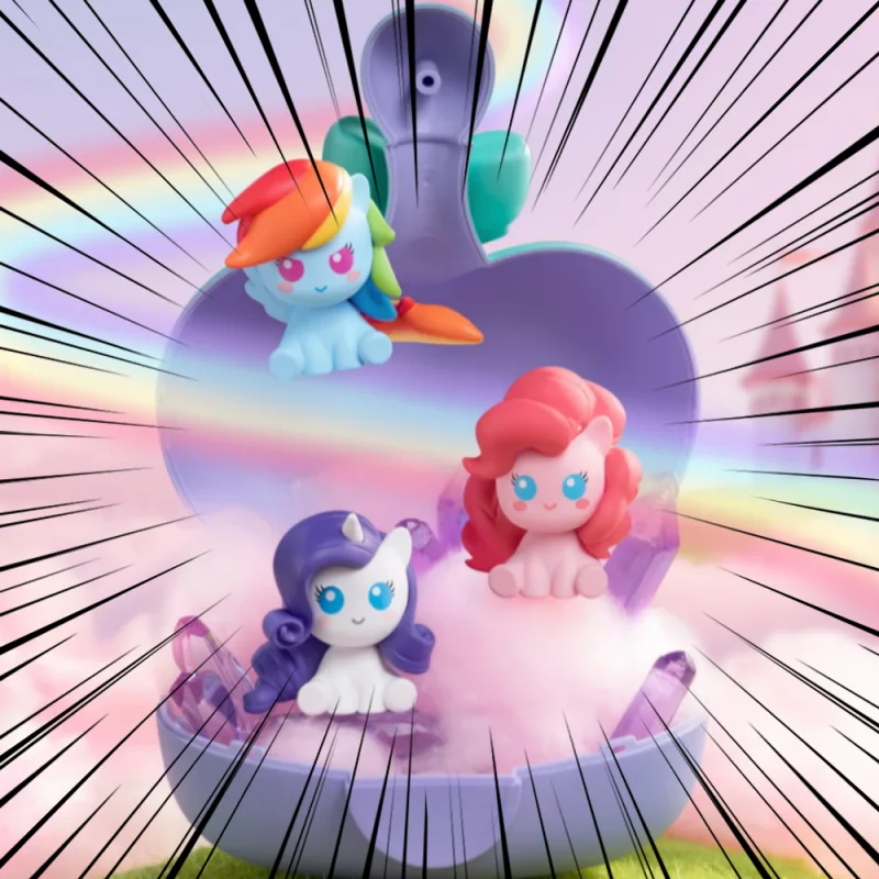 

Новинка в наличии My Little Pony Family Love Is Protection Series Magic Bottle слепая коробка милые гранулы фигурку игрушки подарки