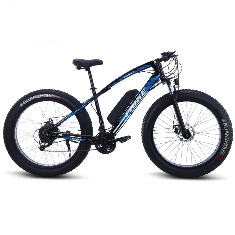 Electric Bike Hot Sale Mountain Bike Fat Tire 26*4.0 Off-road Tire Electric Bike