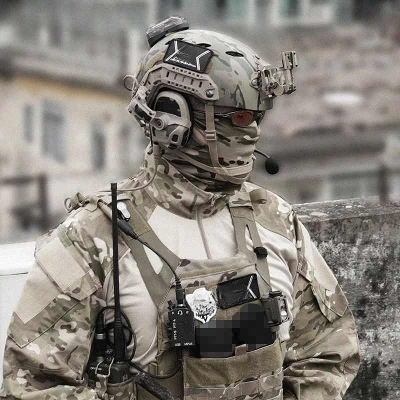 Digital version of pickup noise reduction communication tactical earphones, shooting hearing protection earmuffs