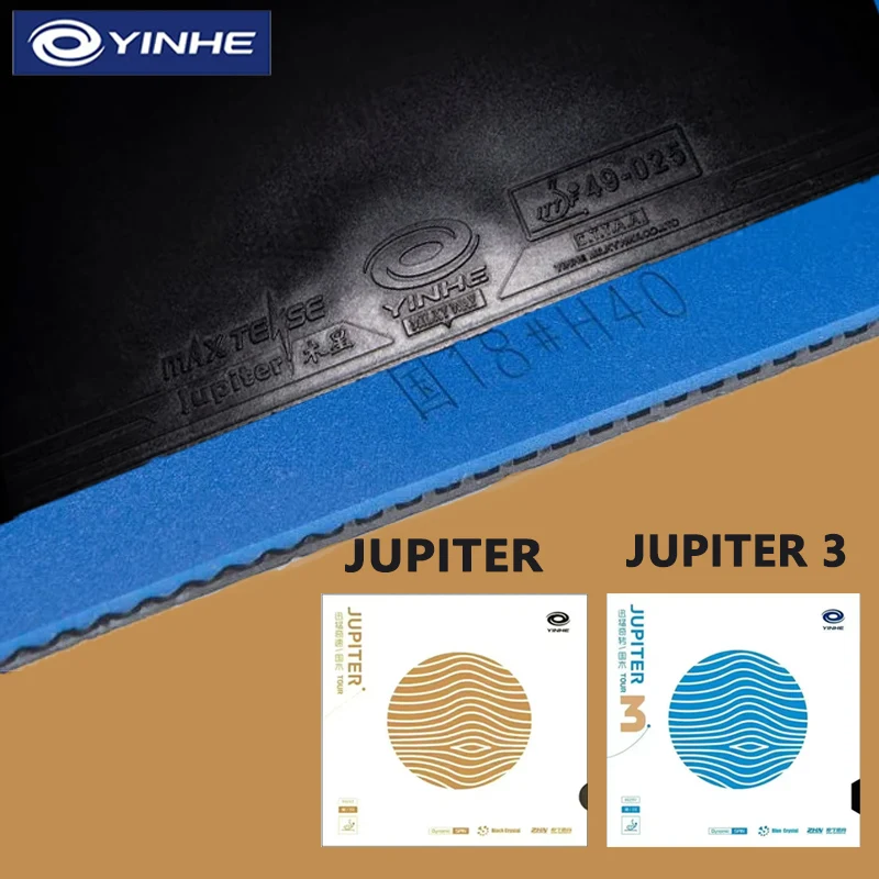 Original YINHE Special Forehand Rubber National Jupiter Black/blue Sponge Table Tennis Rubber Inorganic New Era Ping Pong Rubber