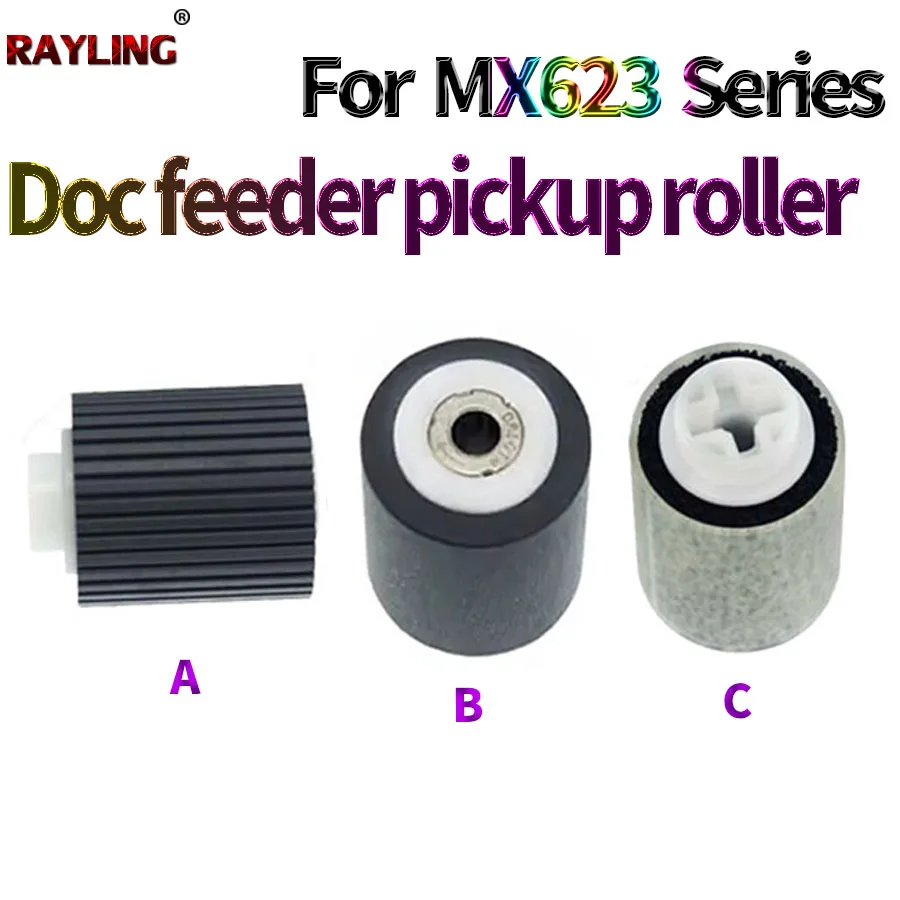

Ролик захвата документов ADF для Sharp MX 4101 5001 4128 5128 4148 5148 4111 5111 6240 7040 623 753 6508 7508 NROLR1693FCZZ