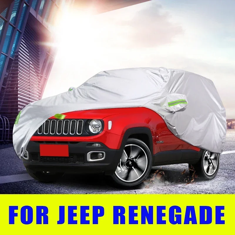

Waterproof Full Car Covers Outdoor Sunshade Dustproof Snow For Jeep Renegade 2014-2020 Accessories