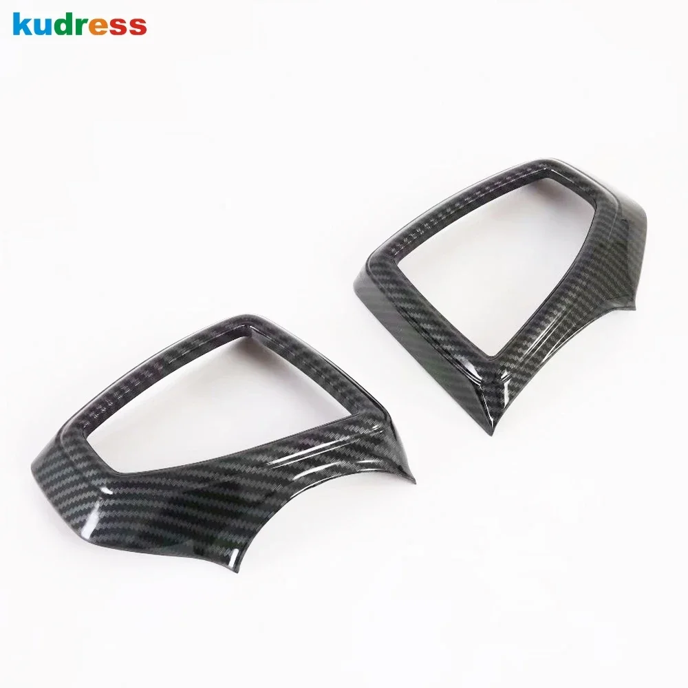 For Hyundai Tucson 2019 2020 Carbon Fiber Car Front Side Air Condition Vent Outlet Cover Trim Interior Mouldings Accessories image 6