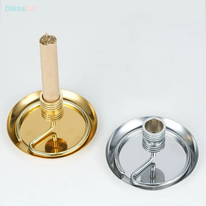 New Stainless Steel Moxibustion Extinguisher Device Holder Stick Washable Anti-rust Smokeless Artemisia Ashes Collection Dish