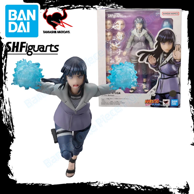 

In Stock Bandai S.H.Figuarts SHF Naruto Shippuden Hinata Hyuga Virtuous Byakugan Anime Action Figure Toy Gift Model Collection