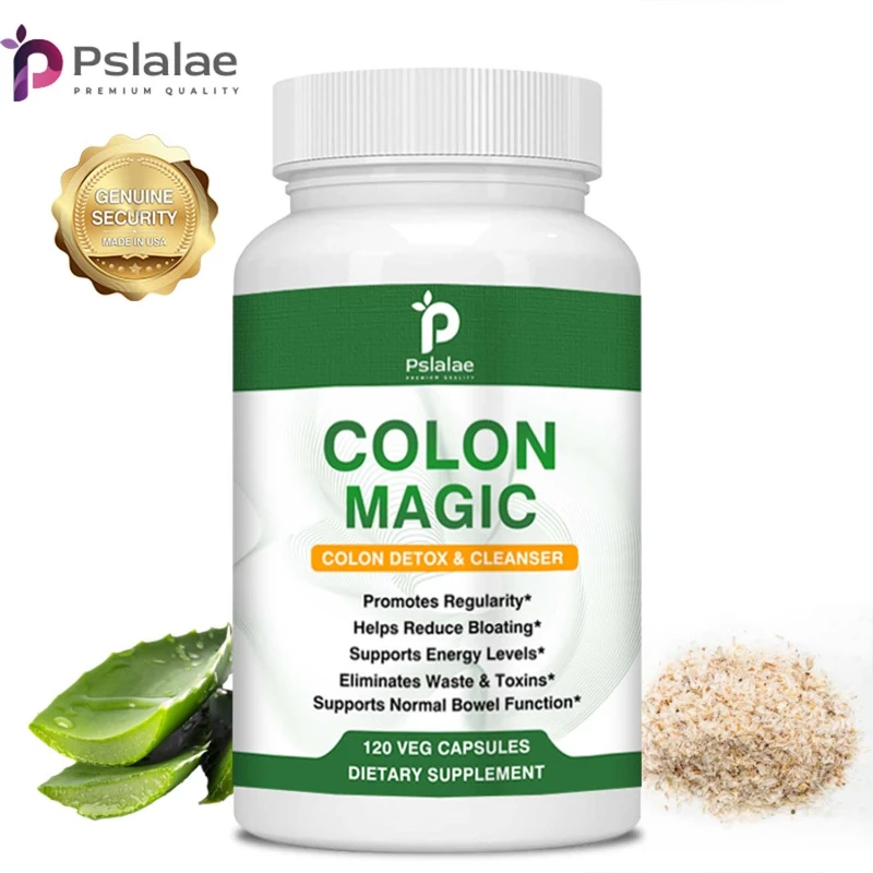 Colon Detox & Cleanse Capsules - Relieves Bloating, Cleanses The Digestive System, and Protects Gastrointestinal Health