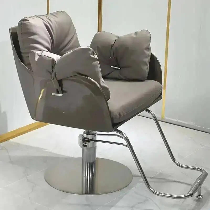 Swivel Beauty Salon Luxury Barber Chair Chair Shampoo Recliner Pedicure Wash Hydraulic Facial Chaise Coiffeuse Salon Furniture