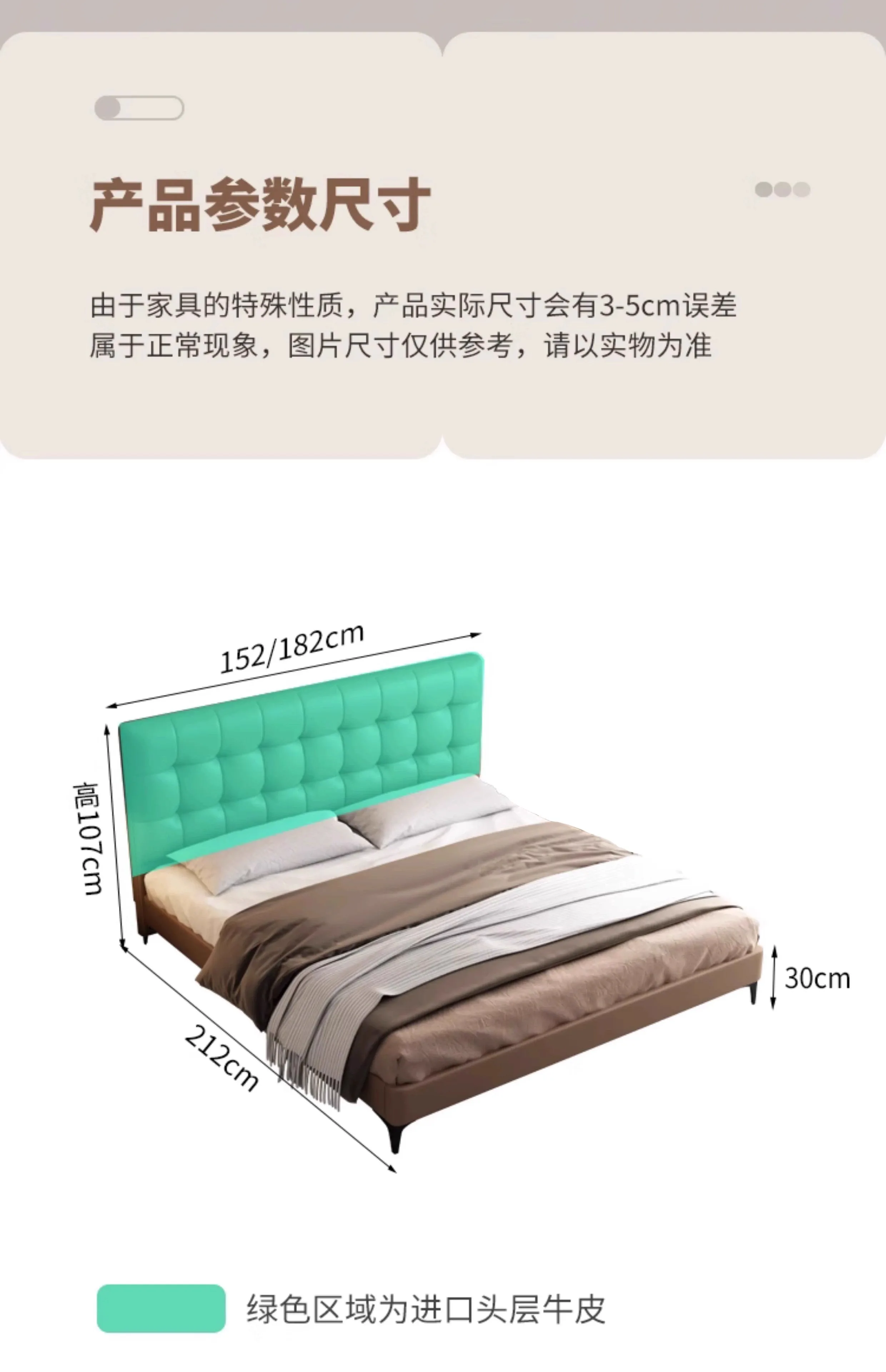 Bed 180x200cm Black Vintage Ltalian Style Bed Small Family Princess  Furniture