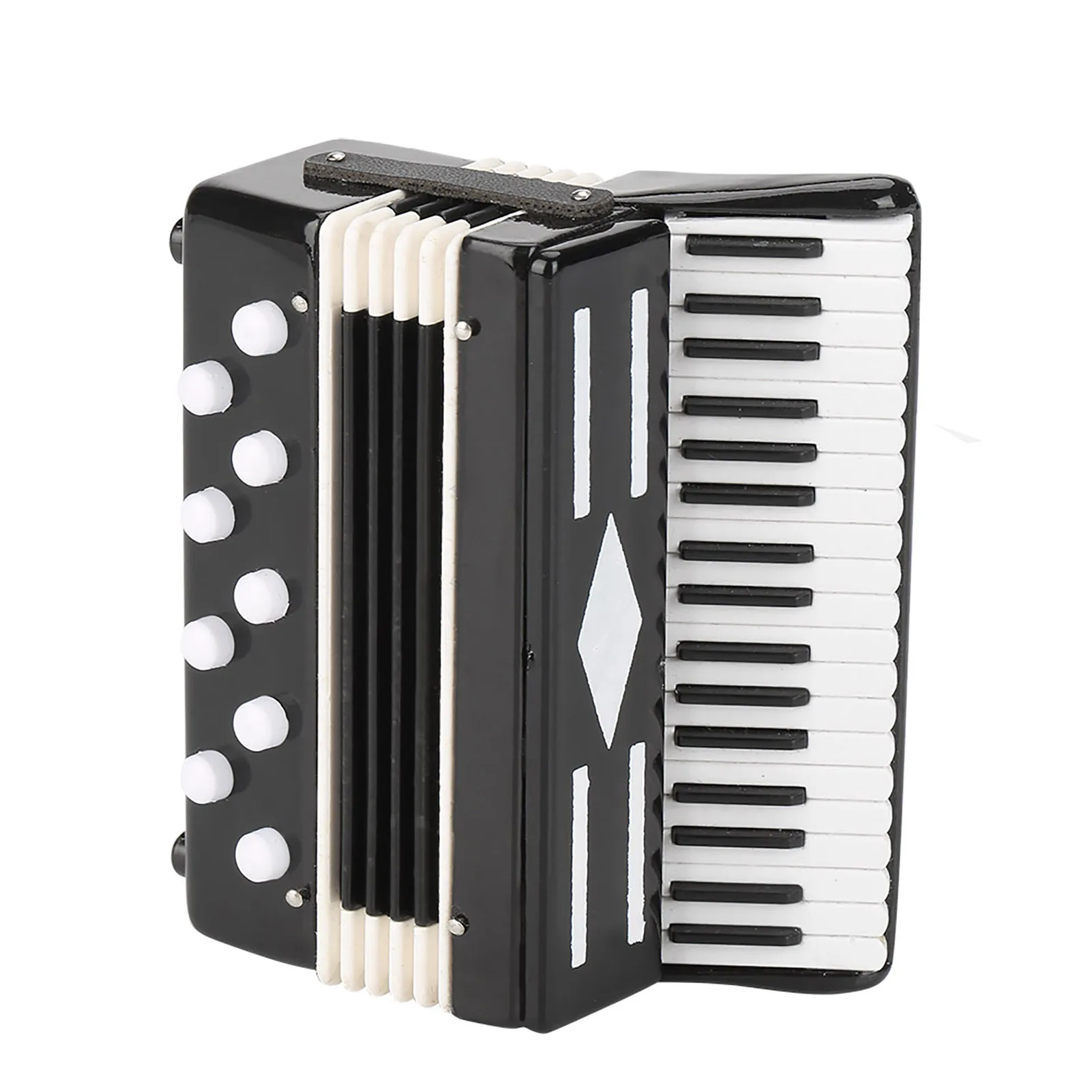 

Miniature Accordion Model Display Mini Musical Instrument Craft Ornaments For Home Decoration