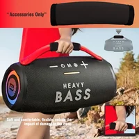 Subwoofer JBi portable avec bracelet en tissu noir, durable et confortable, adapté à l'audio automobile, cadeau de Pâques ou de Noël 2