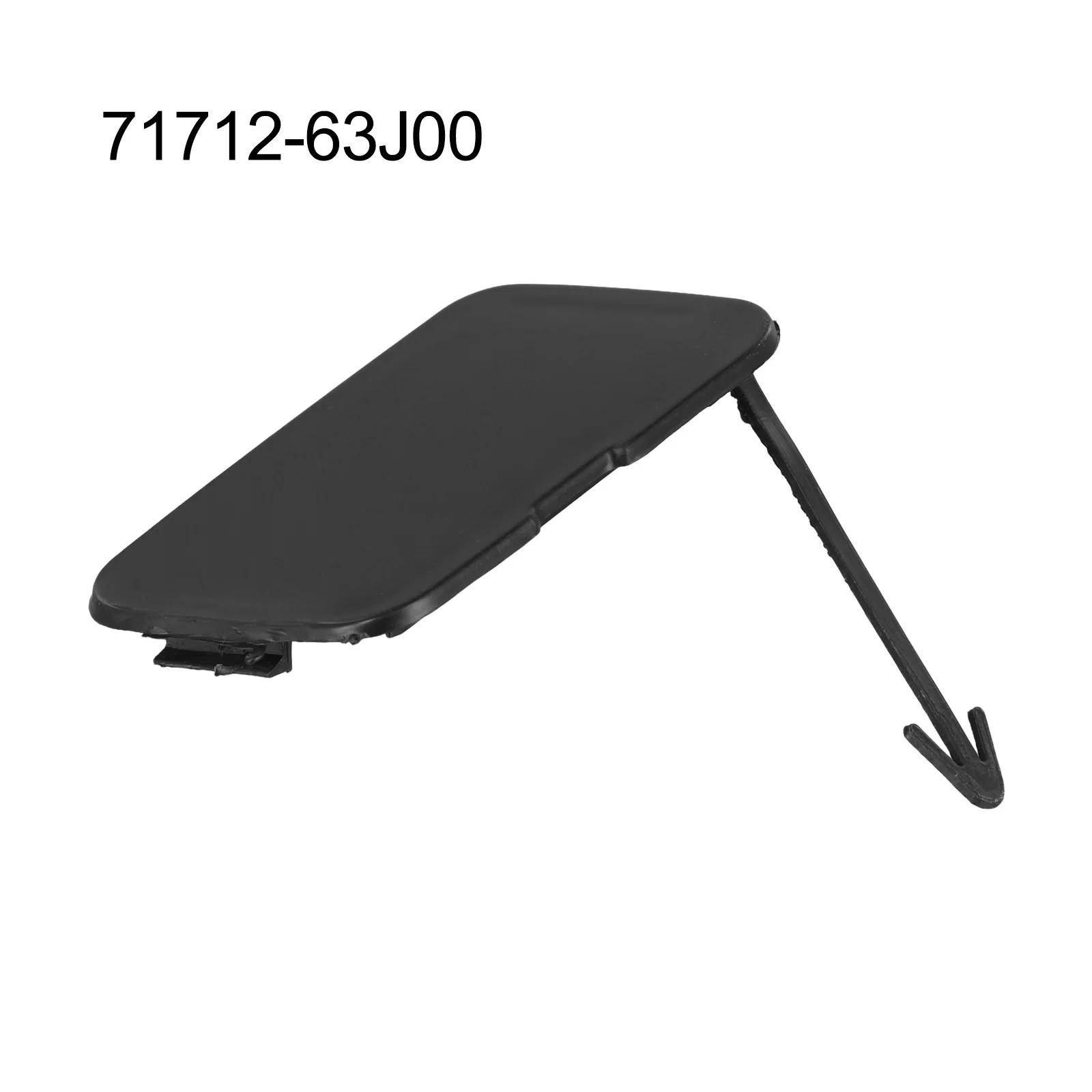 Display Towing Hook Cover Towing Hook Cover Display BLACK For R230 For Mercedes Display Replacement Installation