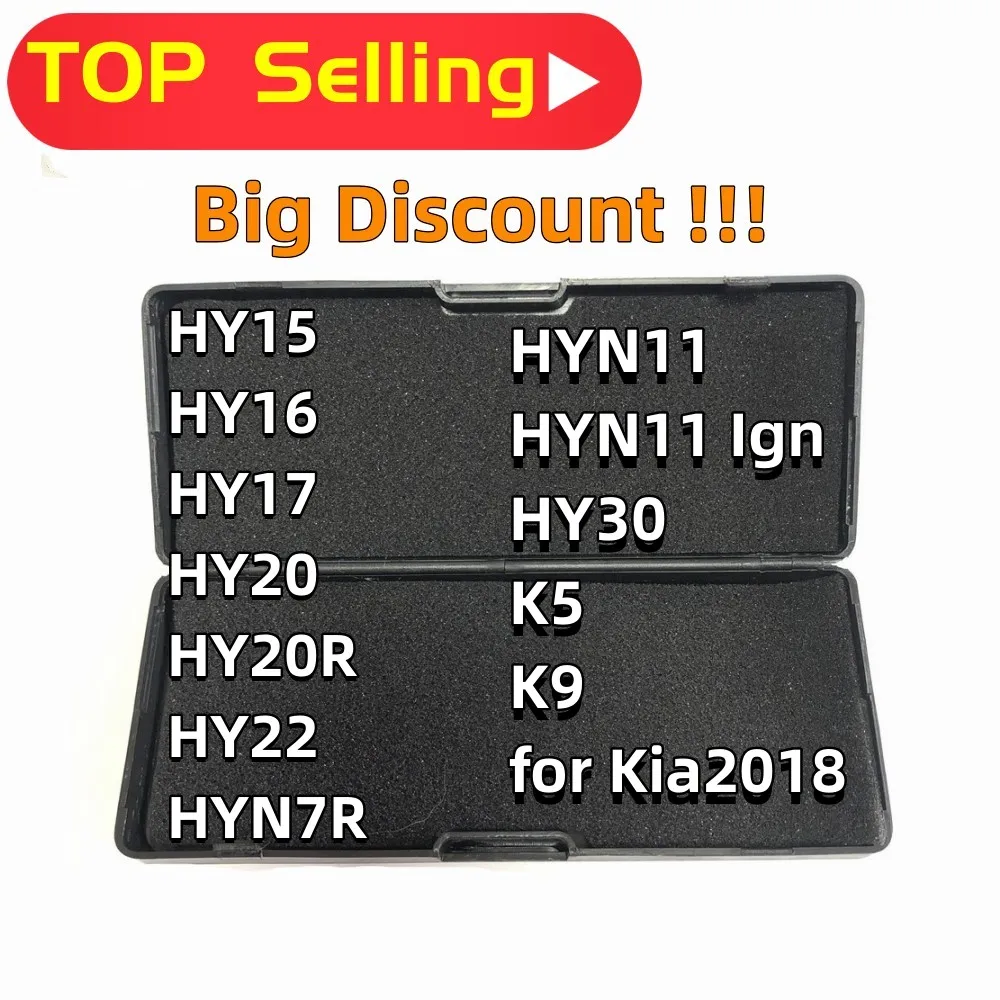 

lishi 2 in 1 tool HY15 HY16 HY17 HY20 HY20R HY22 HYN7R HYN11 HYN11ign HY30 K5 K9 for KIA2018 Top selling type