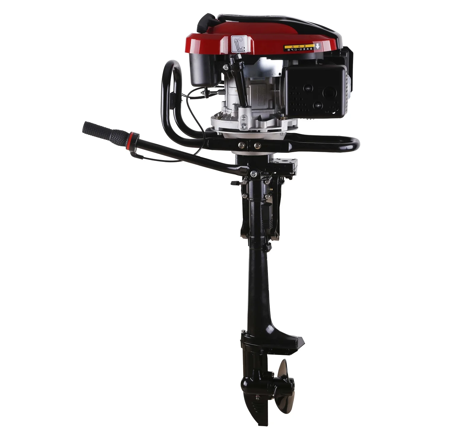 4 Stroke Fishing Vessel 4.6HP Gasoline Outboard Engines 3.4kw 196cc