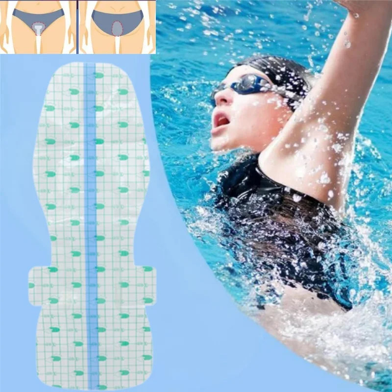 

Одноразовый водонепроницаемый защитный пластырь премиум-класса для плавания частных зон, профилактика инфекций медицинского класса на водяных парках