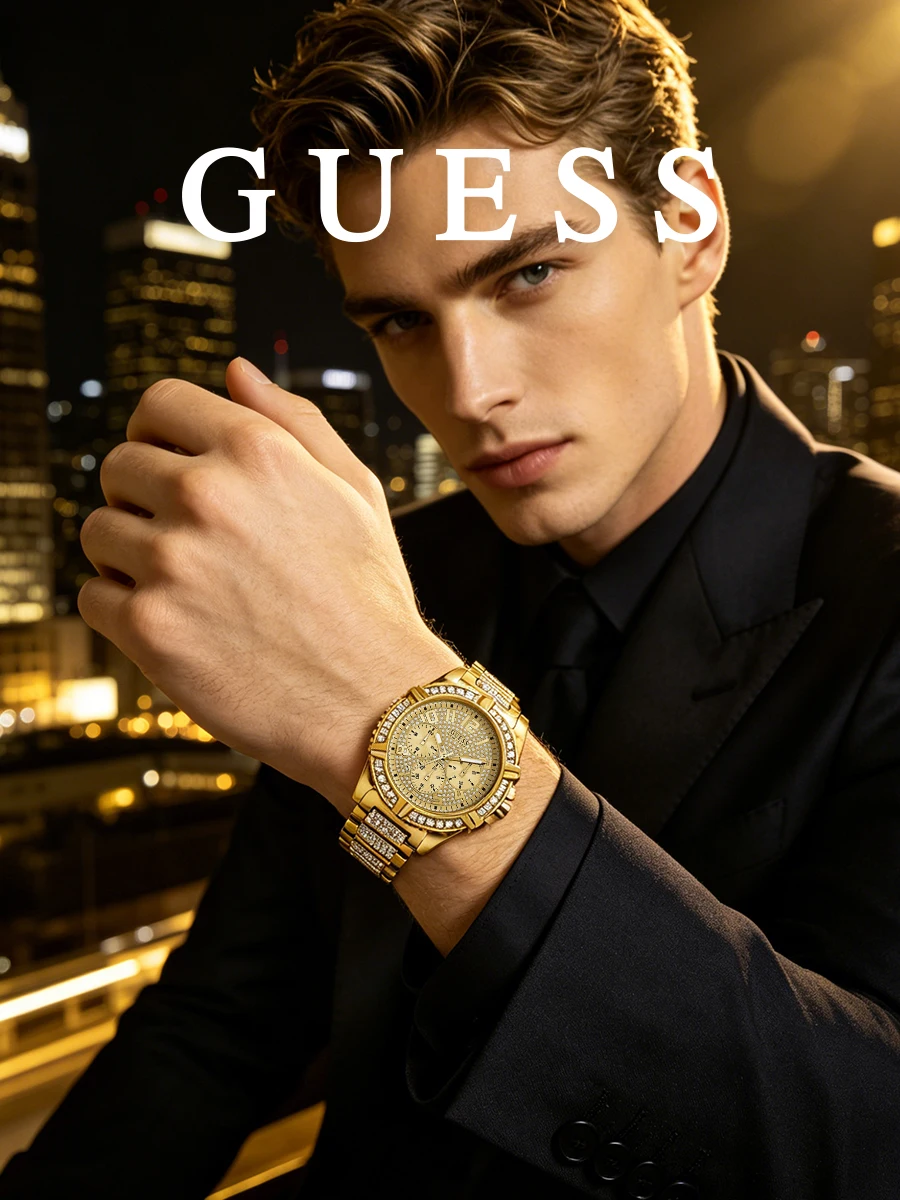 Zegarek męski Guess, złoty, ze – Smartwatch Guess recenzja i cena