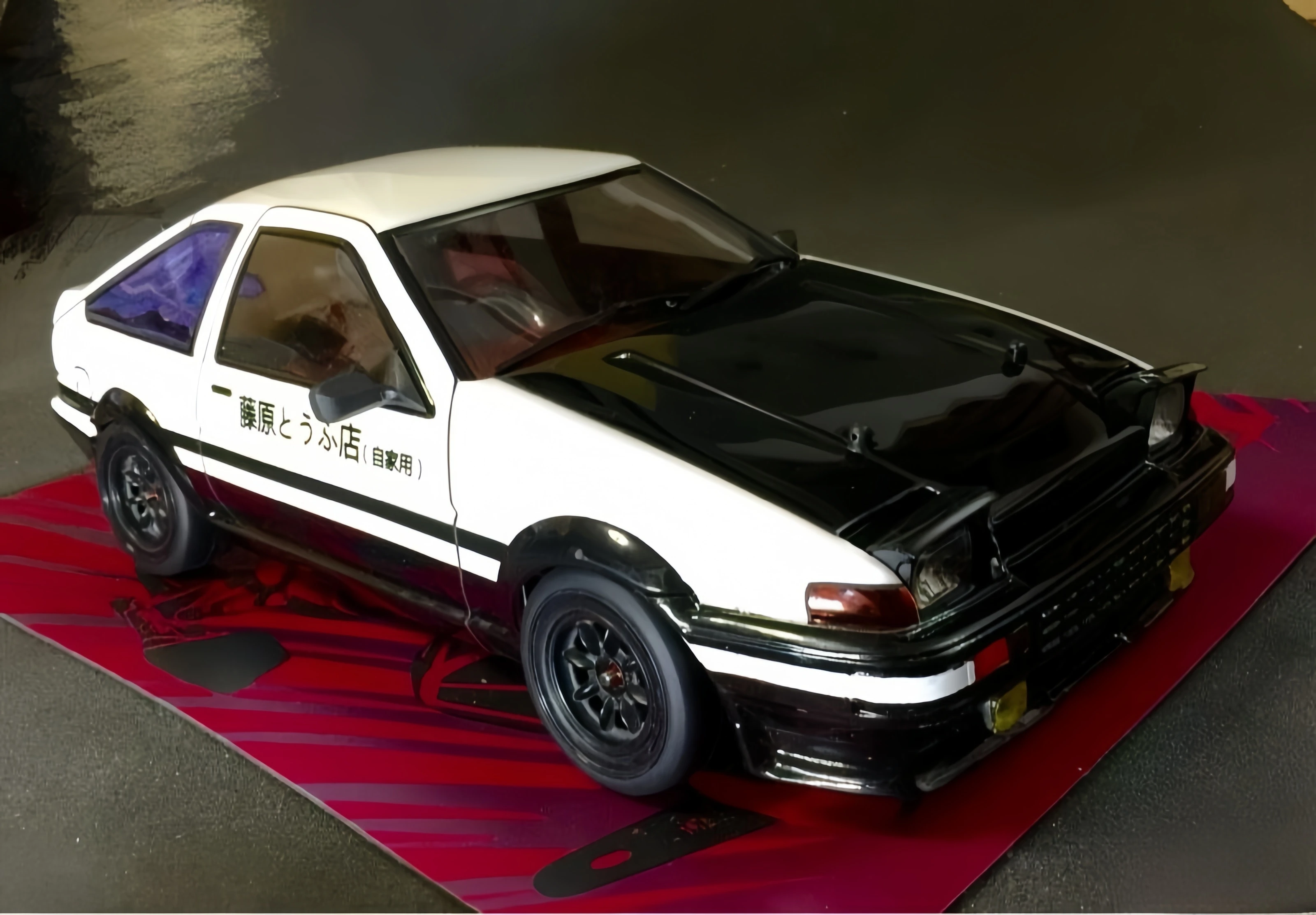 Gwolves 1/10 AE86 LEVIN 2DR Pop-up headlights Set RC Drift AE86 Lampshade For GWOLVES AE86 PANDORA AE86 2DR