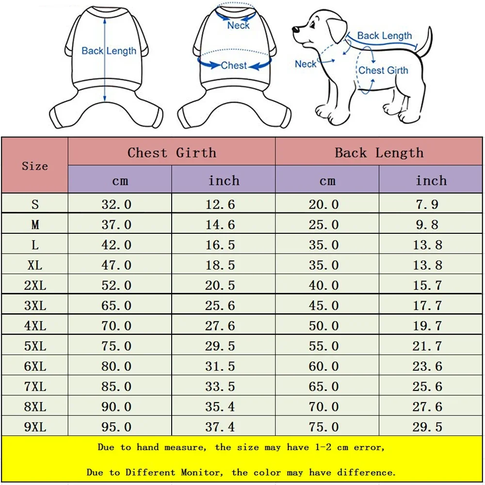 S to 9XL Large Dog Jacket Winter Warm Dog Clothes for Small Dogs Thicken Puppy Jumpsuit Camouflage FBI Big Dog Coat Pet Customes