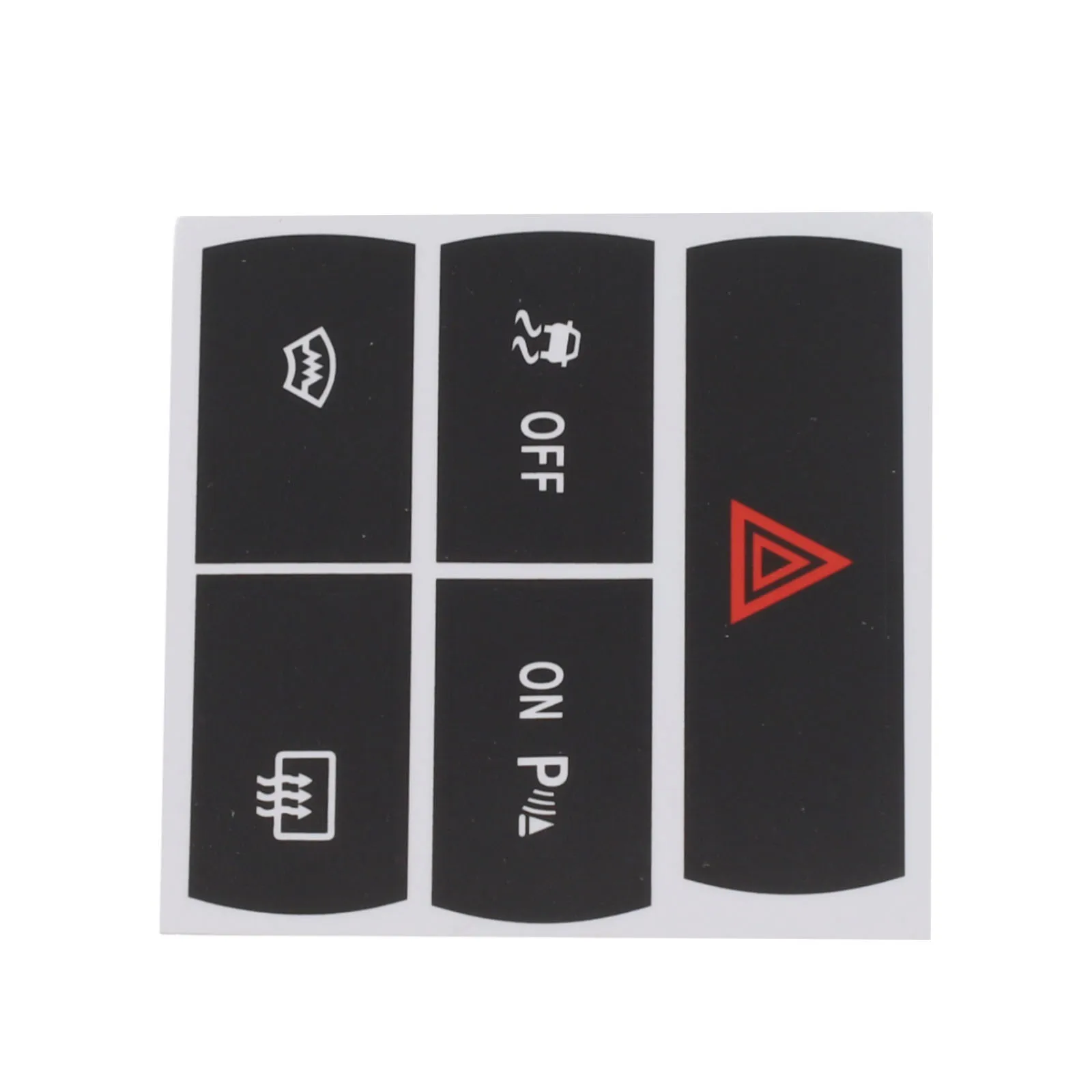 Botão de pressão decalques reparação adesivos reparação automotiva adesão firme interior de alta qualidade penetração de luz reduzida