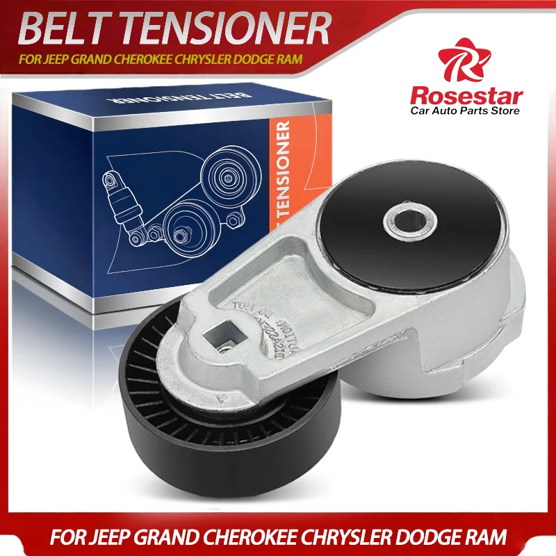 

Belt Tensioner Assembly for Chrysler Town & Country Grand Cherokee Dodge Ram 05184617AD 5184617AD 39282 49484 89632