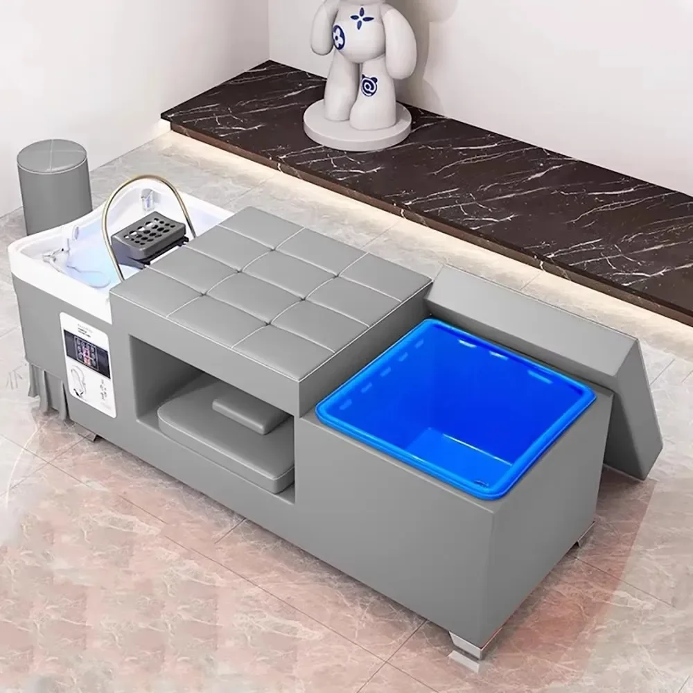 

Trendy Modern Hair Shampoo Bed Portable Unique Comfortable Ergonomic Shampoo Bed Luxury Simple Cadeira De Barbearia Furniture