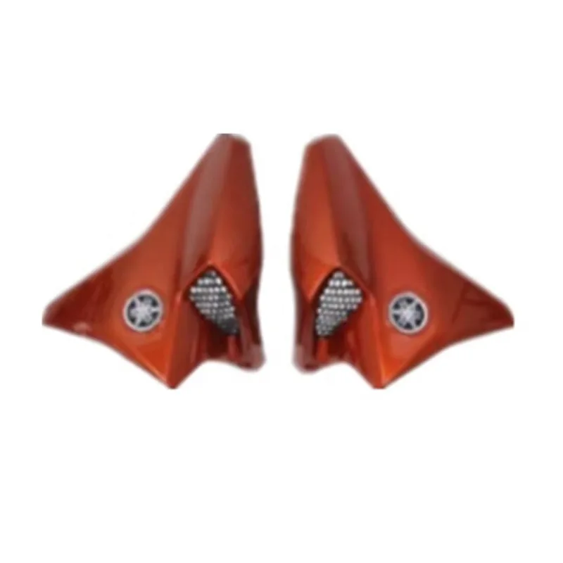 

2025 Newest Motorcycle Plastic Fuel Tank Side Cover Decorative Hood With Grid For FZ-S/FZ 2.0