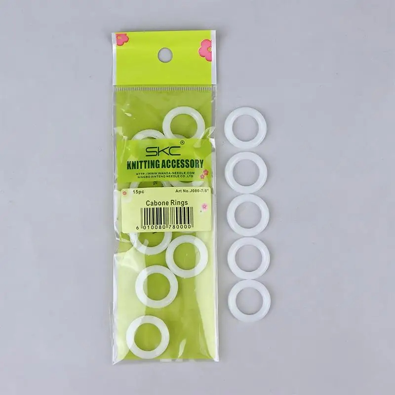 1 Pack Of DIY Crochet Ring Circle Hook Craft Accessories Handbag Plastic Ring Hook 12.7mm-50mm Sewing Plastic Ring