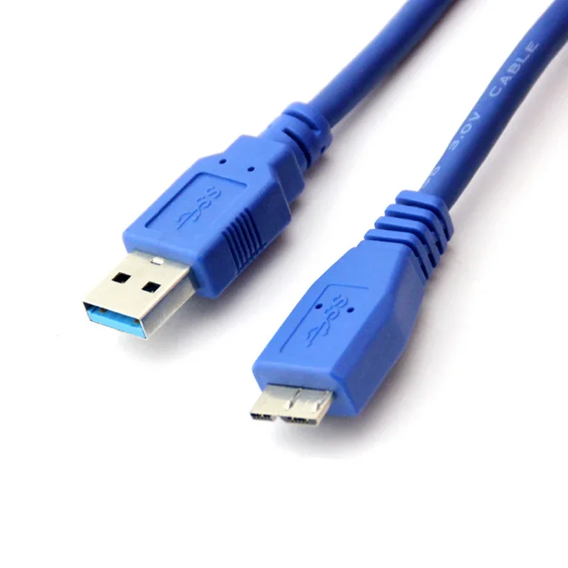 Cable USB 3,0 A Micro B, Cable de datos tipo A micro-b para Samsung S5, Note 3, HDD, disco duro externo, 0,3/0,5/1/1, 5/1, 8/3m