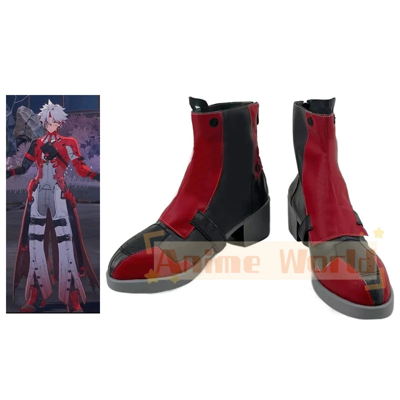 Game Wuthering Waves Shanghen Scar Cosplay Shoes Halloween Carnival Boots Custom Made