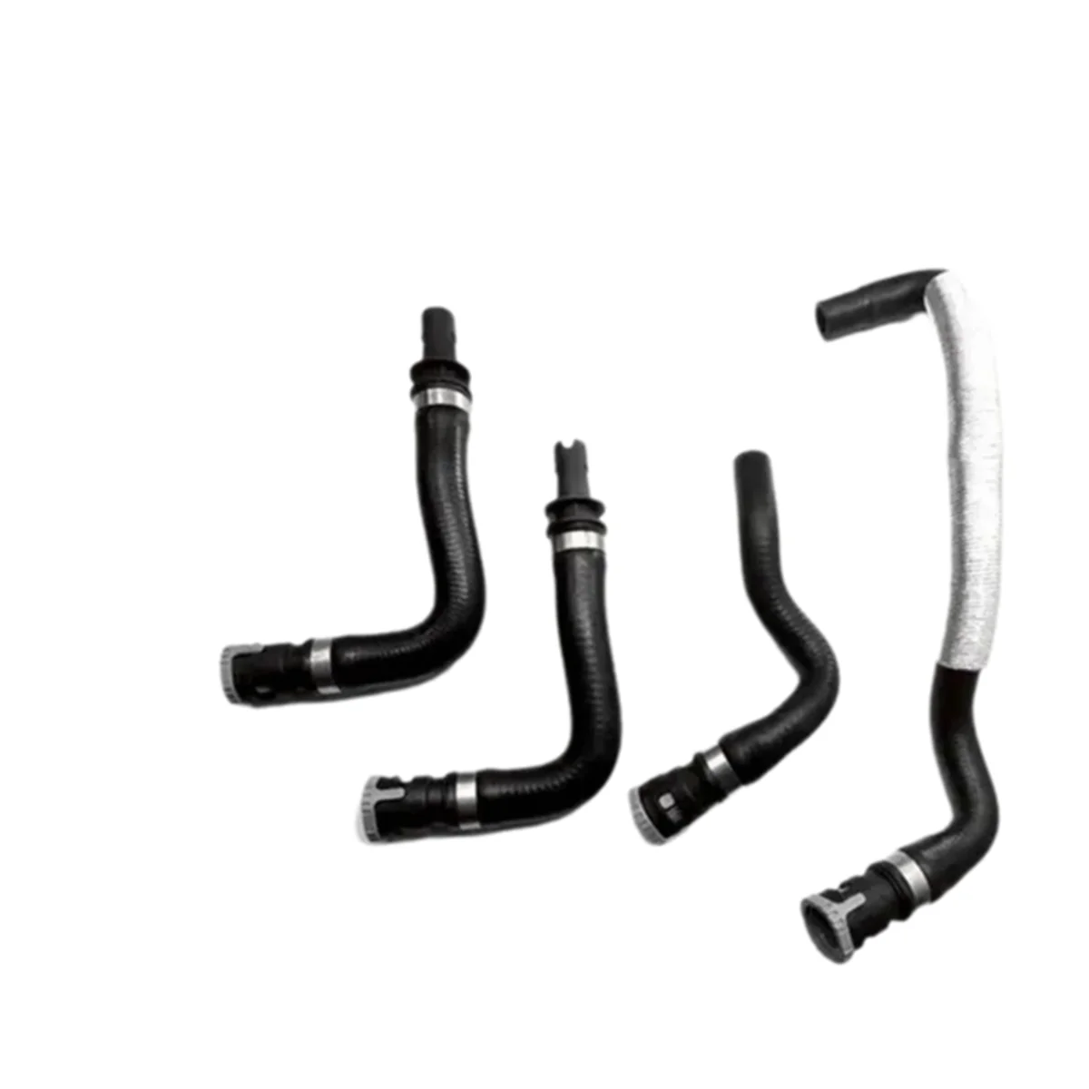 

A81R-Professional 4pcs/Set Heater Water Pipe Inlet Hose, Outlet Hose for Volvo S40 V50 C70 2004-2010 30636951 30636952 30636954