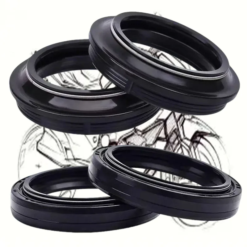 41x53x8/10.5 Motorcycle Front Fork Oil Seal Dust Seal For Yamaha V Star 1100 XVS1100 Classic V Star 650 XVS650 Custom XVS 1100
