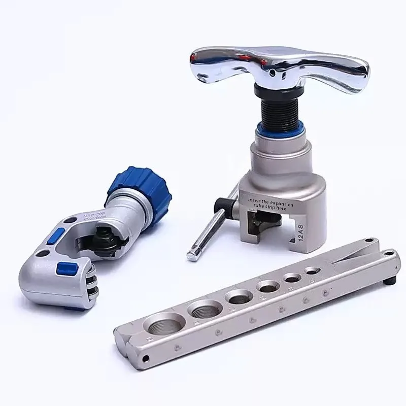 Copper Tube Flaring Tool VFT908 Eccentric Swaging Expander Metric Imperial 9mm HVAC AC Refrigeration Compact Tool