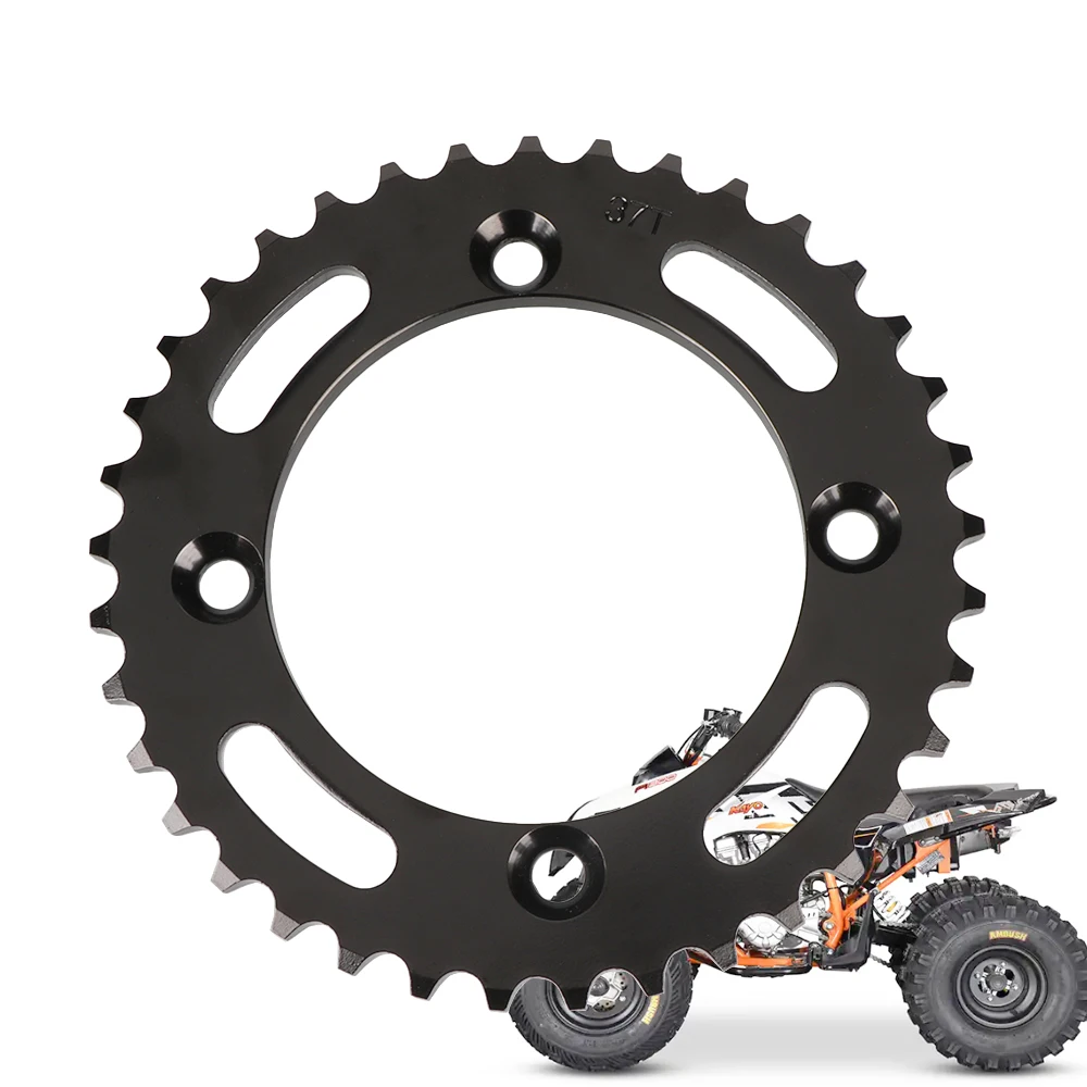 

Motorcycle Sprocket Gear Accessories 530 39T Tooth 114mm Rear Black Chain Sprocket for ATV Dirt Pit Bike Motorcross Moto Parts