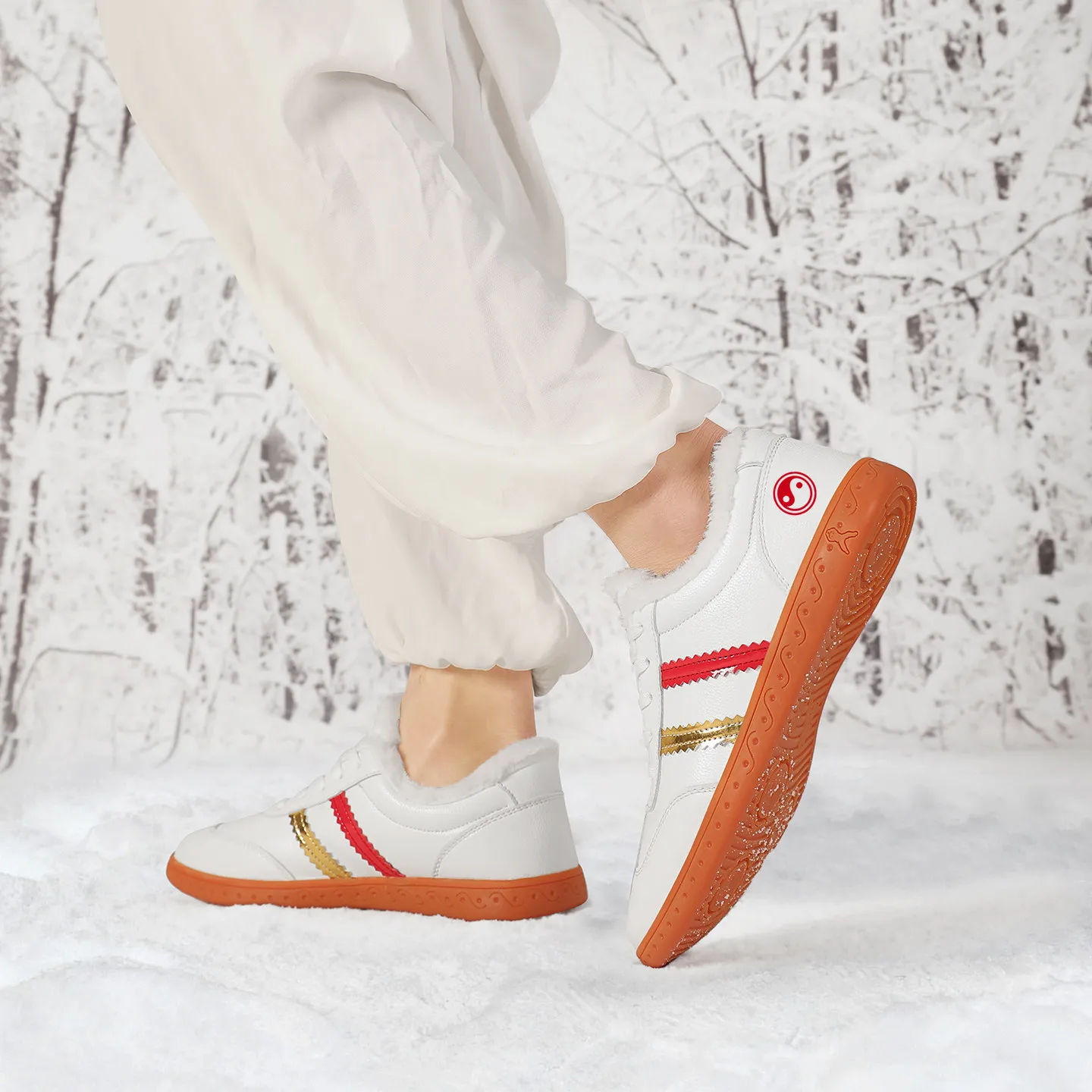 

Men's and Women's Martial Arts Shoes, Winter-Warm Tai Chi Shoes, Non-Slip Kung Fu Shoes, Comfortable Walking Trainers