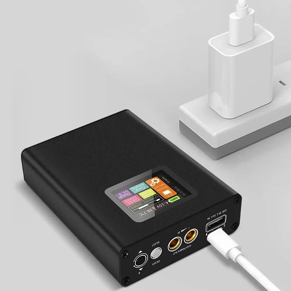 Compact Spot Welder Safety Digital Color Screen Display Weld Machine Set Hand-held Automatic Trigger Integrated Spot Welder