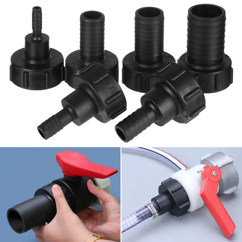 Resistance Water Connectors Fitting Tool Tap Connector Outlet Connection Water Tank Adaptor IBC Tank Adapter Hose Fittings
