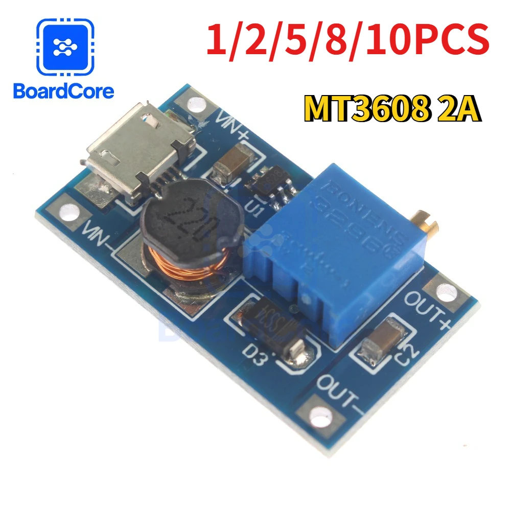 1-10Pcs MT3608 Boos…