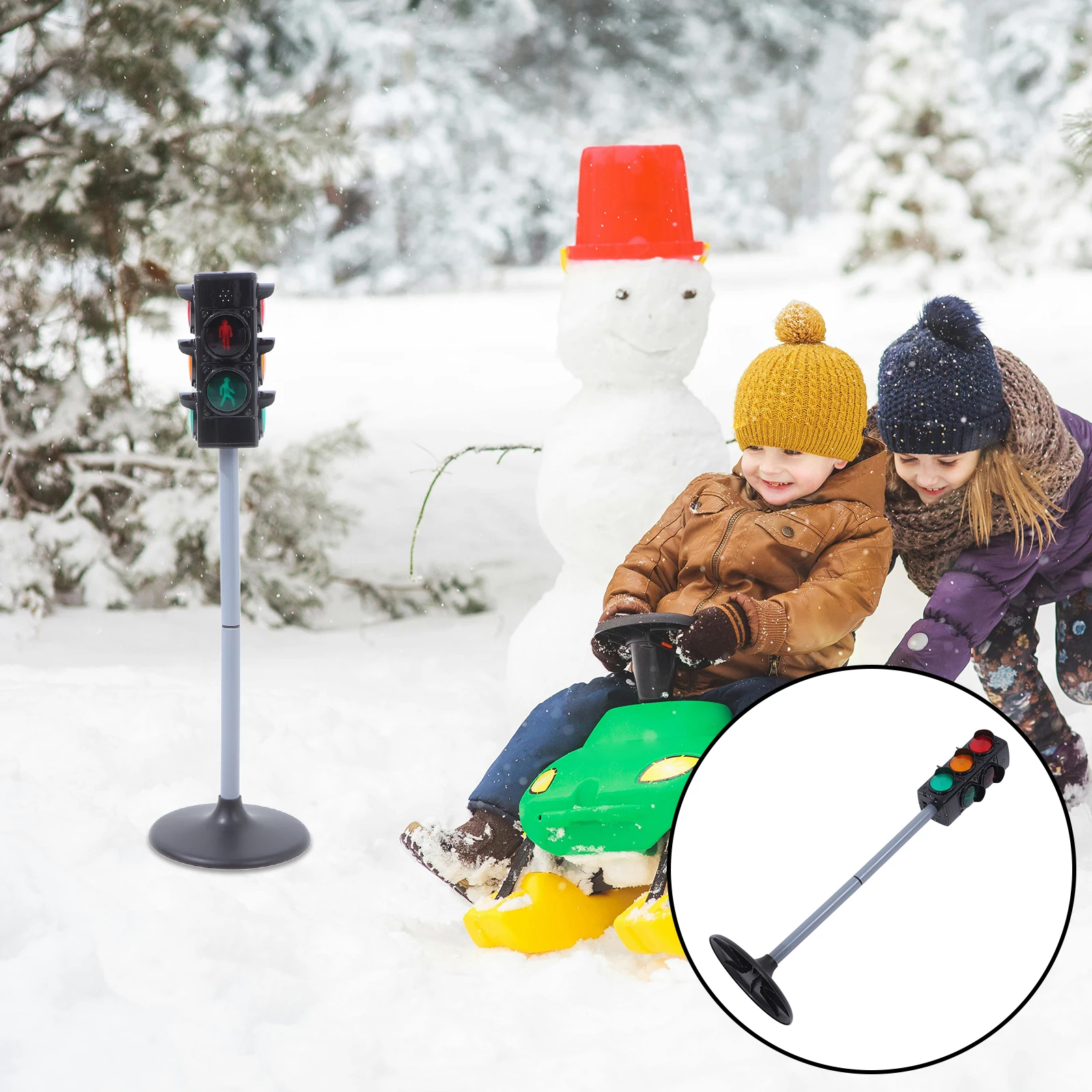 

Traffic Light Toy Kids Plaything Road Plastic Unique Educational Safety Model Child