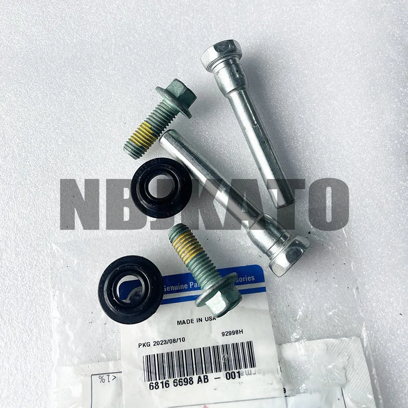 New Genuine Front Disc Brake Caliper Pin Kit-Guide OEM 68166698AA , 68166698AB For Dodge Challenger Chrysler 300