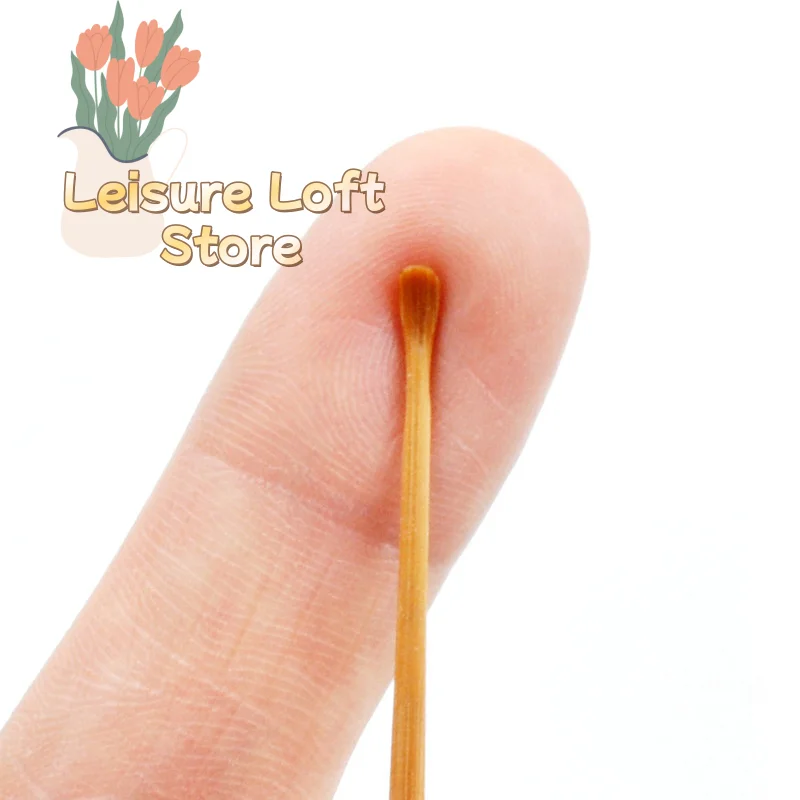 Bamboo Cutlery Set - 5/10Pcs Bamboo Spoon Ear Pick Tool
