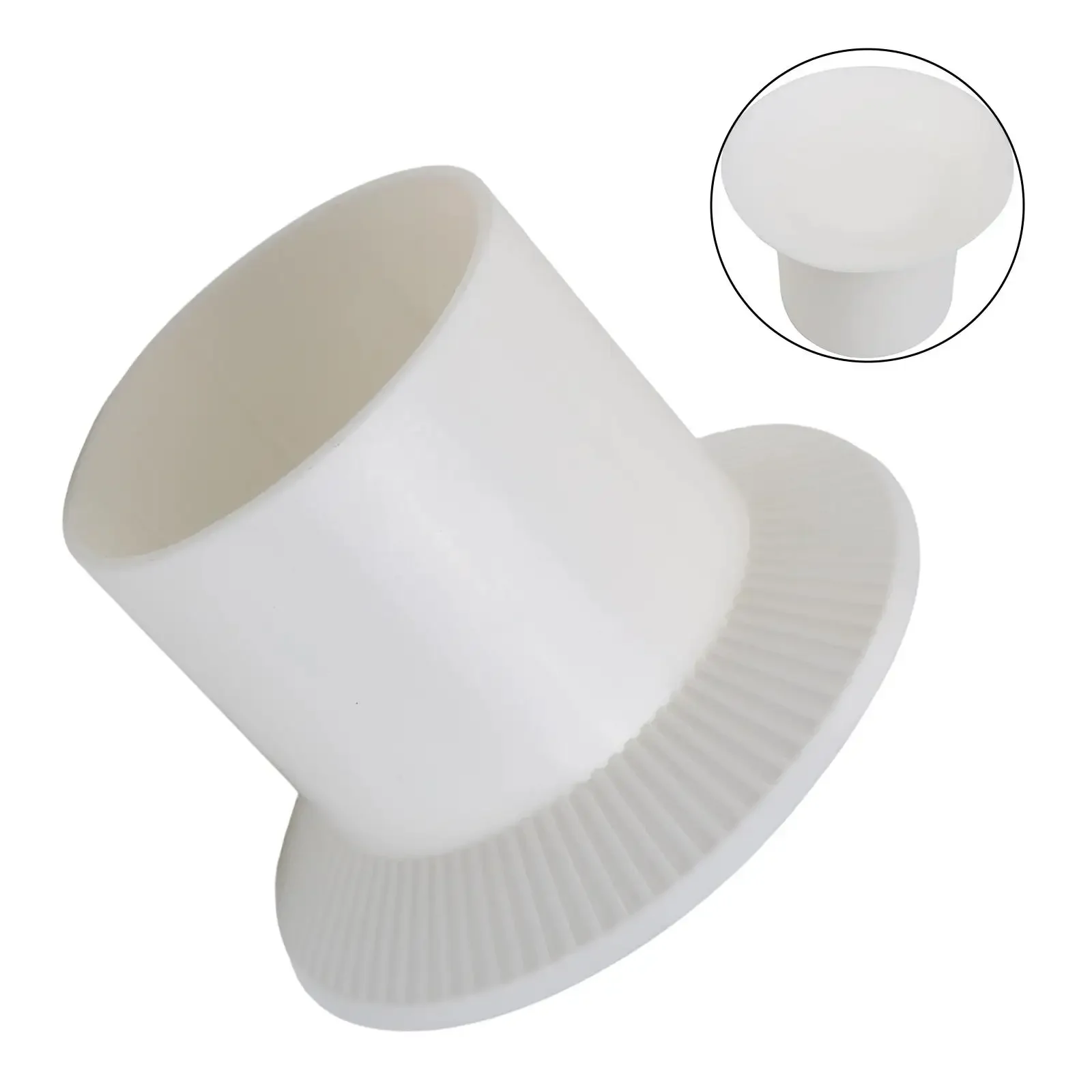 Резиновый держатель на присоске Держатель для автофургона TPE Strong Slip Anti Spill Портативный держатель для напитков Белый резиновый держатель на присоске Запчасти для лодок