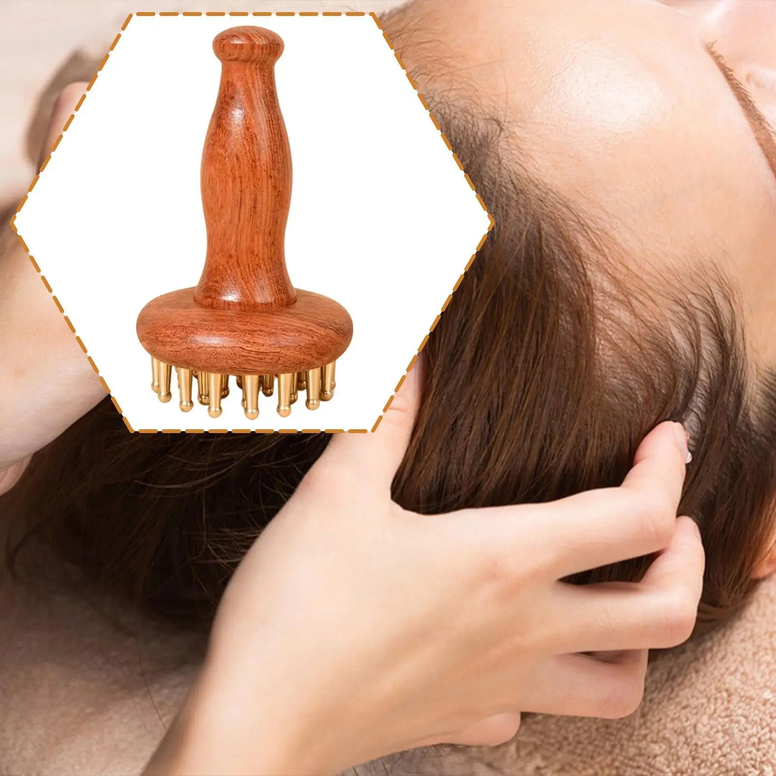 

Деревянная массажная щетка для тела, удобная ручка, для расслабления, подарок, для спины, плеч, ручной массажер, портативный компактный инструмент